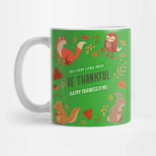 Thanksgiving Thankful Give Thanks Mug